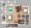 Saluda Floor Plan Saluda Floor Plan at The Residence at Marina Bay, South Carolina